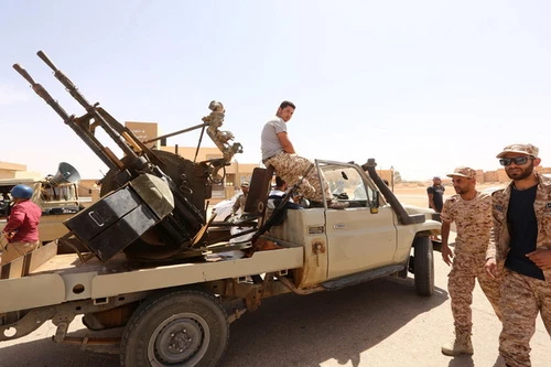 Tình hình chiến sự tại Libya vẫn đang diễn biến căng thẳng. Ảnh: Al Masdar News.
