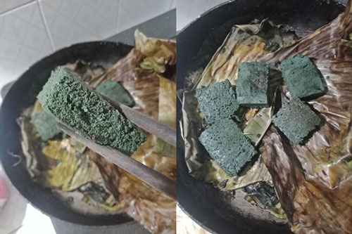 Trổ tài làm món trứng rán lá mơ, cô gái cho ra thành phẩm khiến ai cũng "đứng hình"