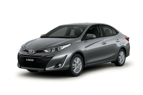 1. Toyota Vios (doanh số: 1.106 chiếc).