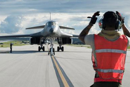 Mỹ dùng chiến thuật mới khi điều B-1 Lancer đến Guam