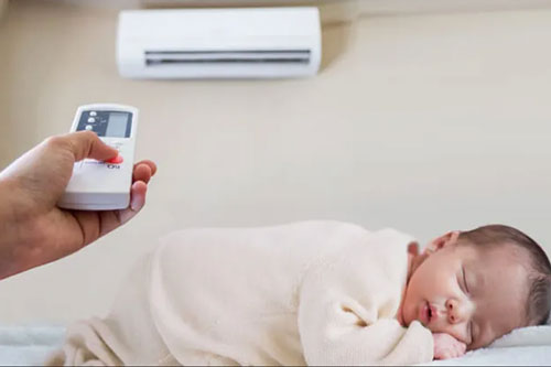Bật điều hòa cho trẻ nhỏ cần chú ý điều gì?