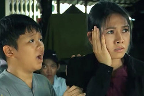 Văn Phượng bị Mai Thanh Hà tát sưng mặt