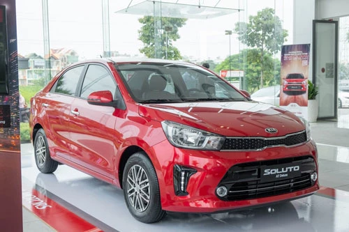 7. Kia Soluto (doanh số: 401 chiếc).