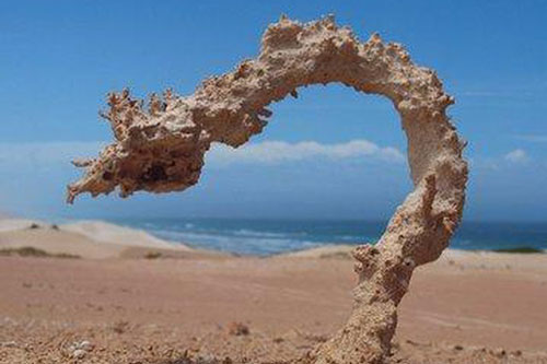 Các tia sét tạo ra những tác phẩm điêu khắc bằng cát tuyệt đẹp