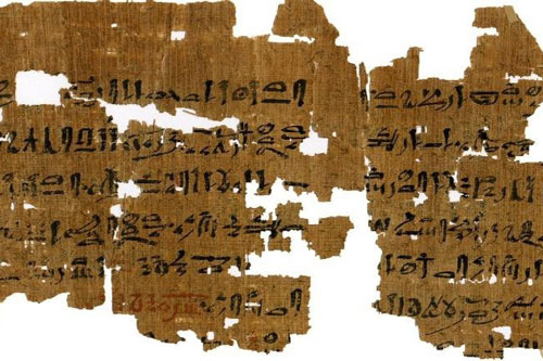 Mảnh giấy cói tiết lộ cách người Ai Cập cổ đại thử thai