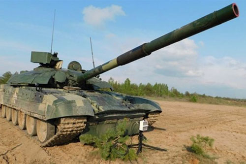 Xe tăng chiến đấu chủ lực T-72AMT Ukraine lộ điểm yếu "chí tử"