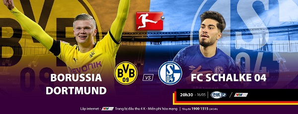 Lịch phát sóng trực tiếp trọn vẹn giải đấu Bundesliga trên VTVcab từ 16/5