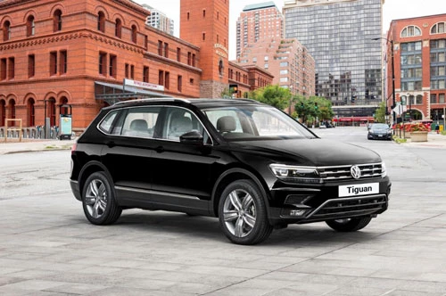 5. Volkswagen Tiguan (doanh số: 1.332 chiếc).