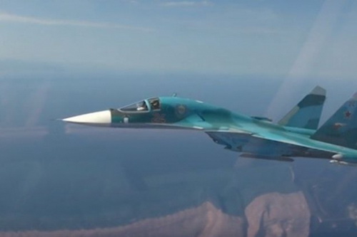 Máy bay quân sự Nga bay qua loạt căn cứ Mỹ tại Syria