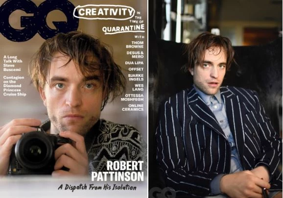 Robert Pattinson cố tình ăn mặc nhếch nhác khi chụp hình tạp chí.