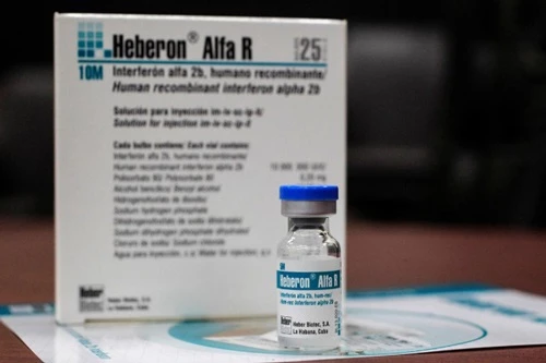 Thuốc Interferon Alpha 2B. (Ảnh: Reuters)