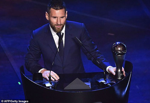 Messi, C.Ronaldo hết cơ hội giành giải Cầu thủ xuất sắc nhất thế giới