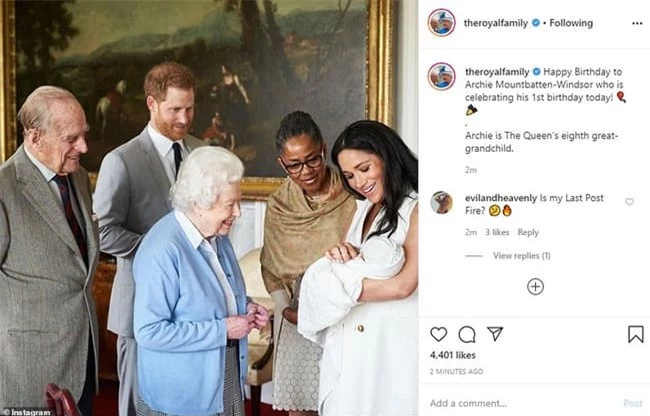 Dù bị vợ chồng Meghan làm tổn thương, Nữ hoàng Anh và nhà Kate vẫn khiến nhiều người nể phục với hành động dịp sinh nhật bé Archie 2