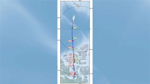 Vì sao cực Bắc của Trái Đất đang dịch chuyển từ Canada sang Siberia? - 2