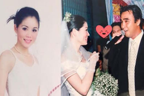 Nhan sắc xinh đẹp thời trẻ của vợ MC Quyền Linh, bảo sao sinh 2 con gái toàn mỹ nhân tương lai