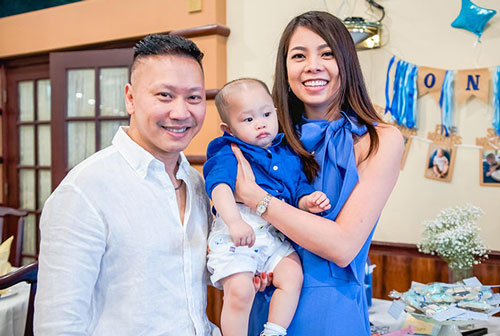 Mai Hồng Nhung được lòng hai con riêng của chồng