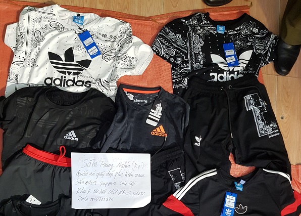 Lạng Sơn: Xử phạt nghiêm cơ sở bán hàng giả mạo nhãn hiệu Adidas trên Facebook