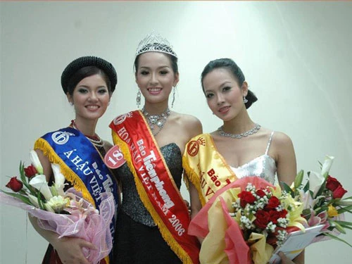 Top 3 Hoa hậu Việt Nam 2006.