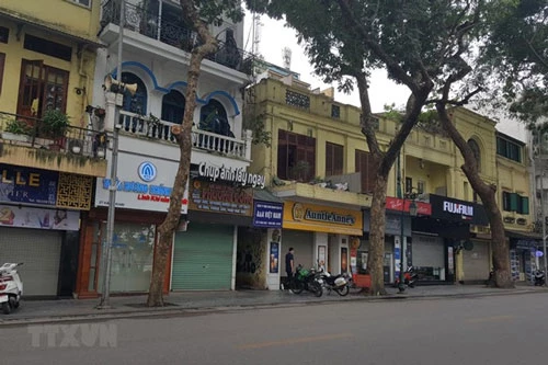 Giá mặt bằng kinh doanh tại Hà Nội giảm từ 20 - 30% (Ảnh Internet)