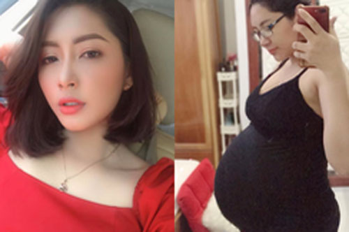 Hoa hậu 9x mang thai đôi phải hãm ăn, bụng bầu hơn 6 tháng rạn như dưa lưới, đi mua váy bầu không chiếc nào vừa