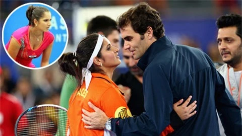 Người đẹp Ấn Độ: 'Federer, kẻ lập dị cho tôi cảm giác ấm áp'
