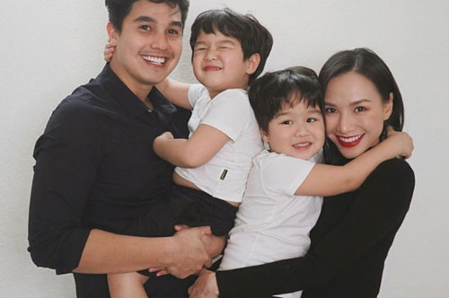 Vợ chồng Baggio 'yêu lại từ đầu' sau sóng gió hôn nhân