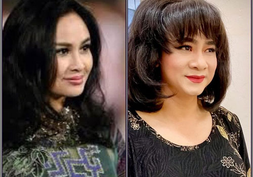 Tự Long đăng ảnh giả gái giống Diva Thanh Lam như hai chị em ruột