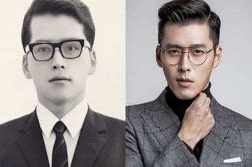 Ảnh thời còn trẻ của bố Song Seung Hun gây 'sốc' vì quá giống Hyun Bin