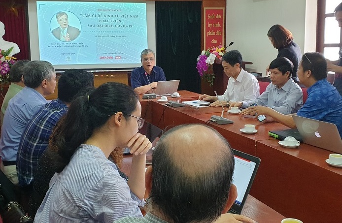 Tiến sĩ Trần Đình Thiên: Nên tập trung nguồn lực hỗ trợ khởi nghiệp, tạo ra một hệ thống mới thời hậu Covid-19