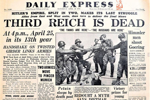 Những bí mật ít được biết đến trước giờ hấp hối của Đệ tam Quốc xã