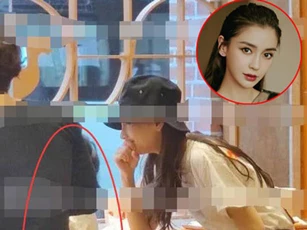 Angelababy đưa con đi chơi, thiếu vắng "ông xã" Huỳnh Hiểu Minh