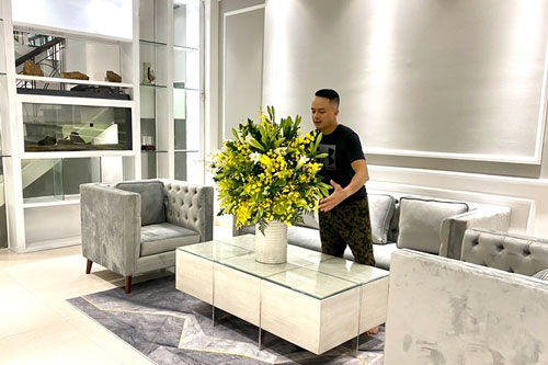 Cao Thái Sơn trang hoàng nhà mới đón Hè