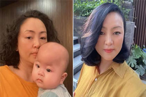 Mẹ chồng ca nương Kiều Anh được khen trẻ như thiếu nữ khi cắt tóc, nhuộm highlight