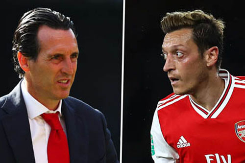 Unai Emery chưa bao giờ muốn Oezil làm đội trưởng Arsenal, tiếc vì không có Zaha