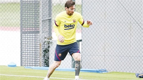 Messi không sợ Covid-19, háo hức thi đấu trở lại