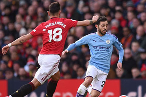Bernardo Silva "thách" Bruno Fernandes "đọ" danh hiệu