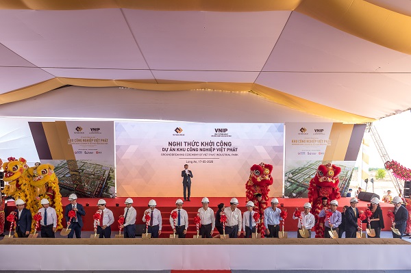 Long An: Khởi công dự án khu công nghiệp Việt Phát, đón làn sóng đầu tư mới hậu Covid-19