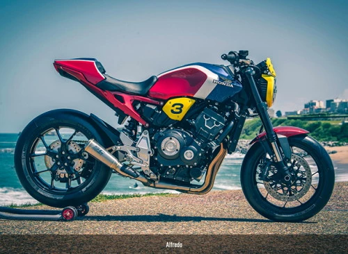 Honda CB1000R phong cách xe đua