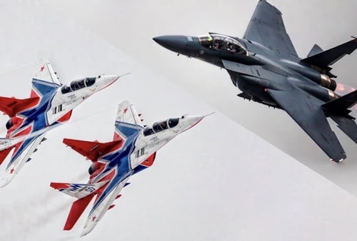 Liên Xô đã sử dụng MiG-29 mô phỏng để huấn luyện phi công chống F-15 Eagle của không quân Mỹ