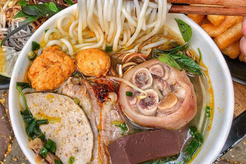 6 món bún nước thanh mát cho ngày hè nóng bức