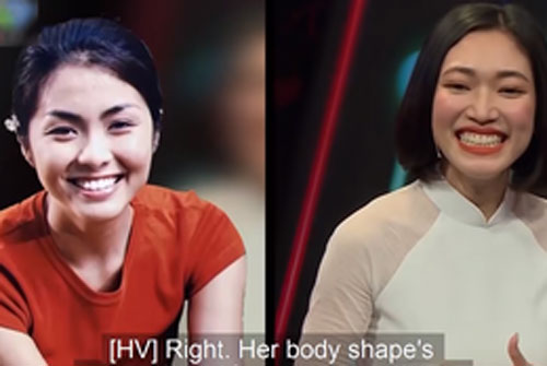 "Bản sao" của Tăng Thanh Hà hẹn hò trên truyền hình khiến khán giả phấn khích