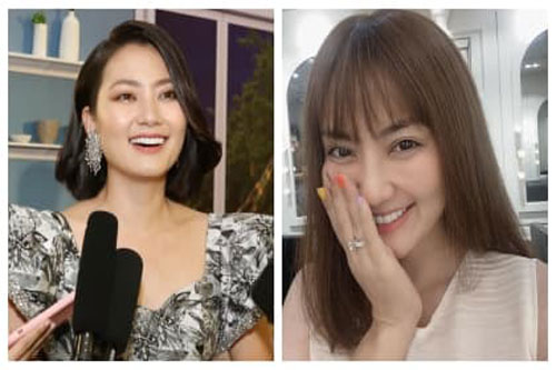 Đổi kiểu tóc giúp Ngọc Lan như trẻ ra 10 tuổi, xinh như thiếu nữ xuân thì