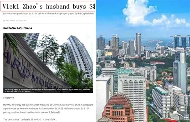 Căn penthouse 455 tỷ đắt nhất Singapore chồng Triệu Vy vừa tậu 1
