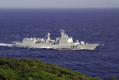 Hải quân Trung Quốc trang bị tên lửa mới cho chiến hạm cũ