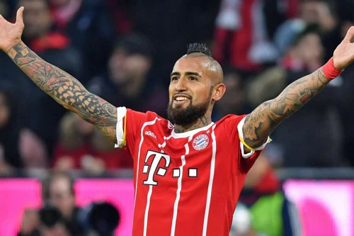 5. Arturo Vidal (Bayern Munich mua từ Juventus năm 2015, với giá 38 triệu euro).