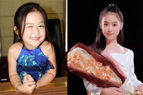 'Tiểu hoa khôi Tây Đô' Bảo Ngọc gây sốt bởi nhan sắc ngày càng xinh đẹp, đã ra dáng thiếu nữ