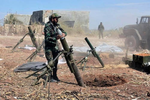 Quân đội Syria bắt được số lượng lớn tên lửa Israel