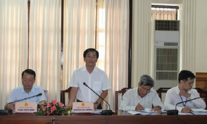 Phó Chủ tịch UBND tỉnh Thừa Thiên Huế Nguyễn Văn Phương kết luận buổi làm việc Phó Chủ tịch UBND tỉnh Thừa Thiên Huế Nguyễn Văn Phương kết luận buổi làm việc
