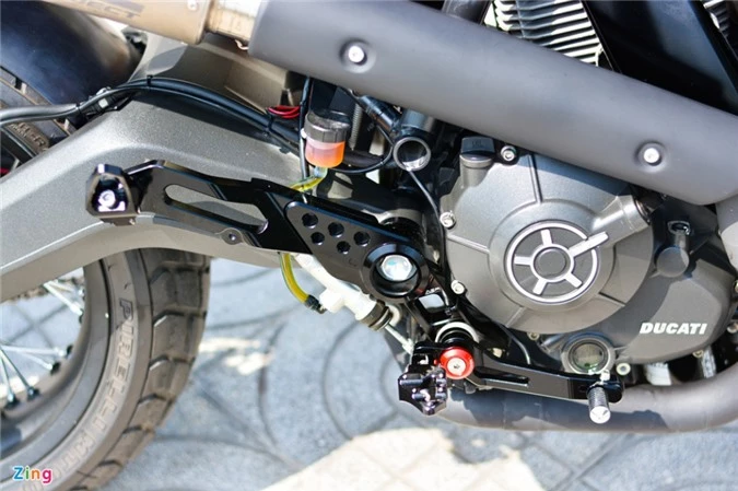 Ducati Scrambler lột xác với gói độ 200 triệu của biker Hà Nội ảnh 13