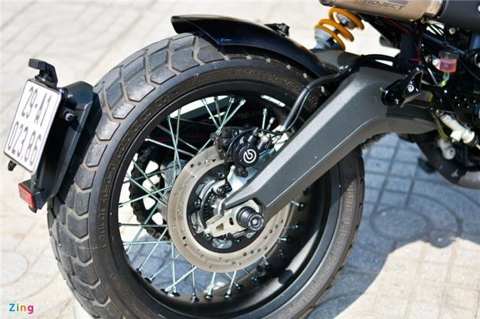 Ducati Scrambler lột xác với gói độ 200 triệu của biker Hà Nội ảnh 14
